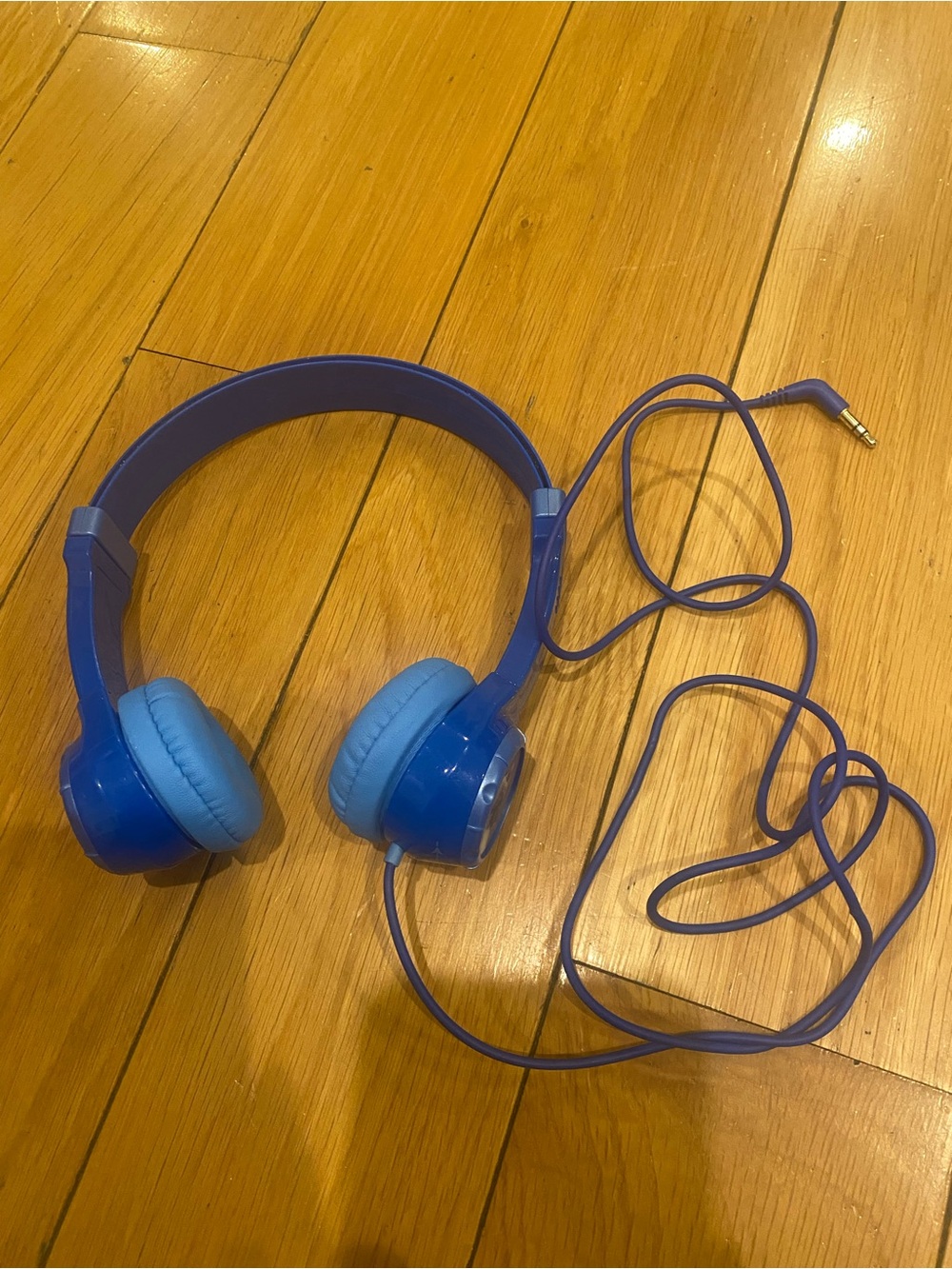 Blue Kids Wired On-Ear Headphones - Reliable Audio